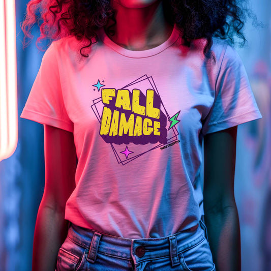 Fall Damage Bella Canvas Unisex Tee 3001CVC