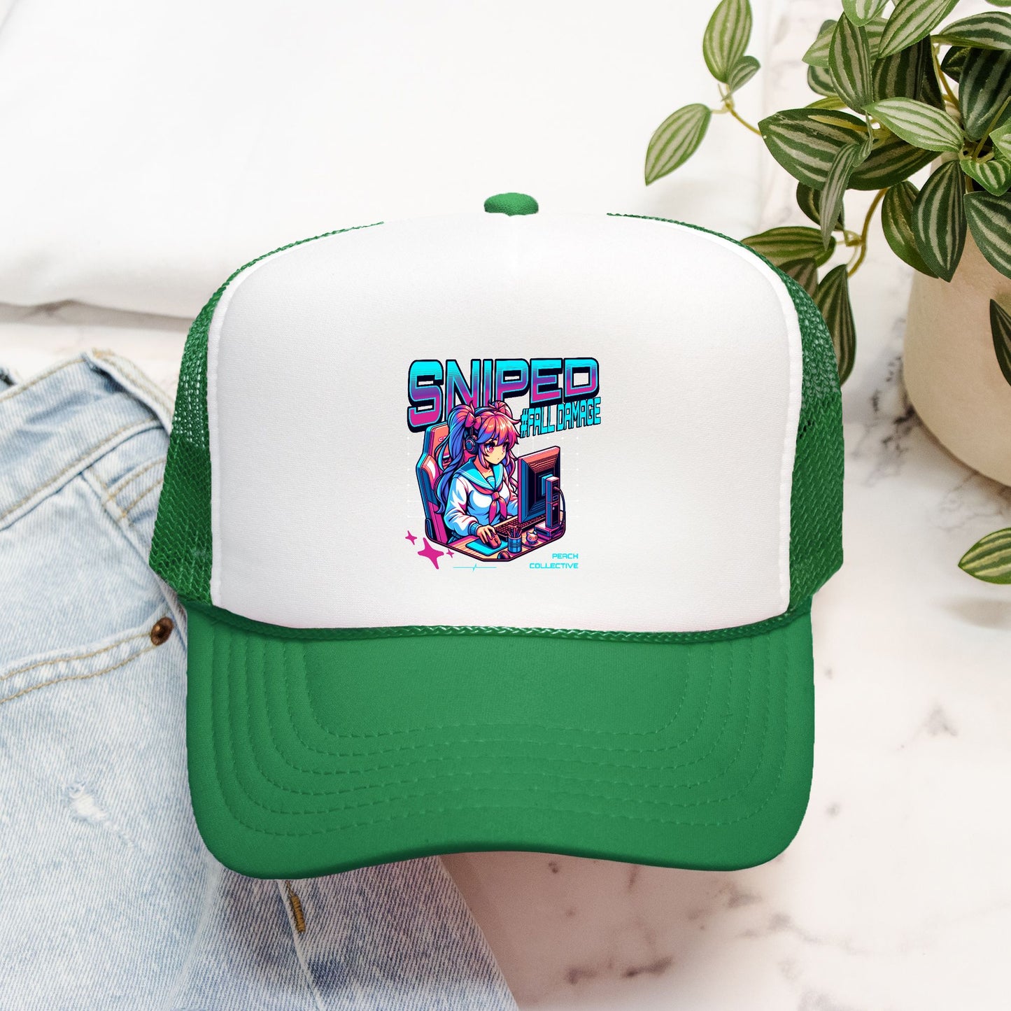 Sniped Foam Trucker Hat Otto 39-165