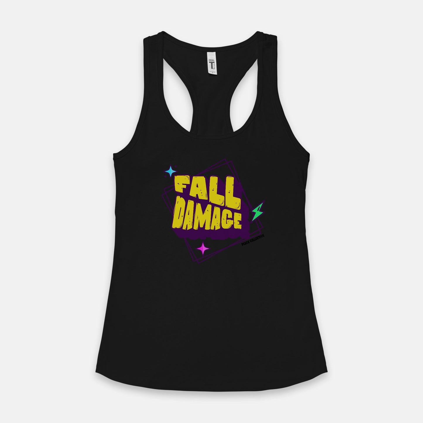 Fall Damage Women's Racerback Tank Next Level 1533